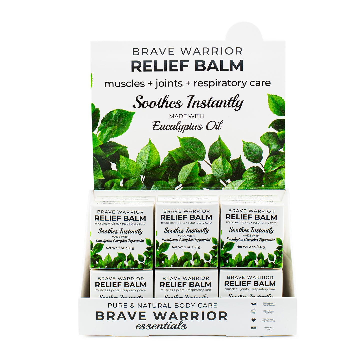 Relief Balm Retail Display