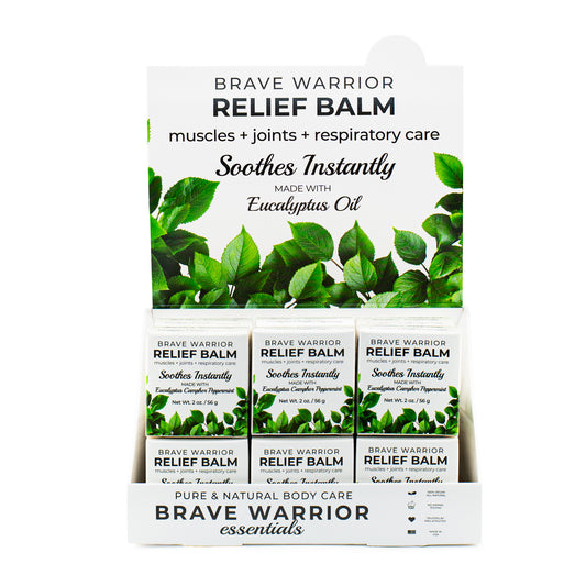 Relief Balm Retail Display